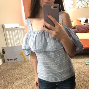 Off the shoulder blouse
